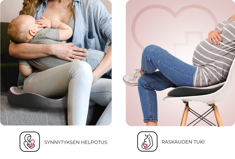 Sedák na stoličku MOSH ERGO2 B2B čierny