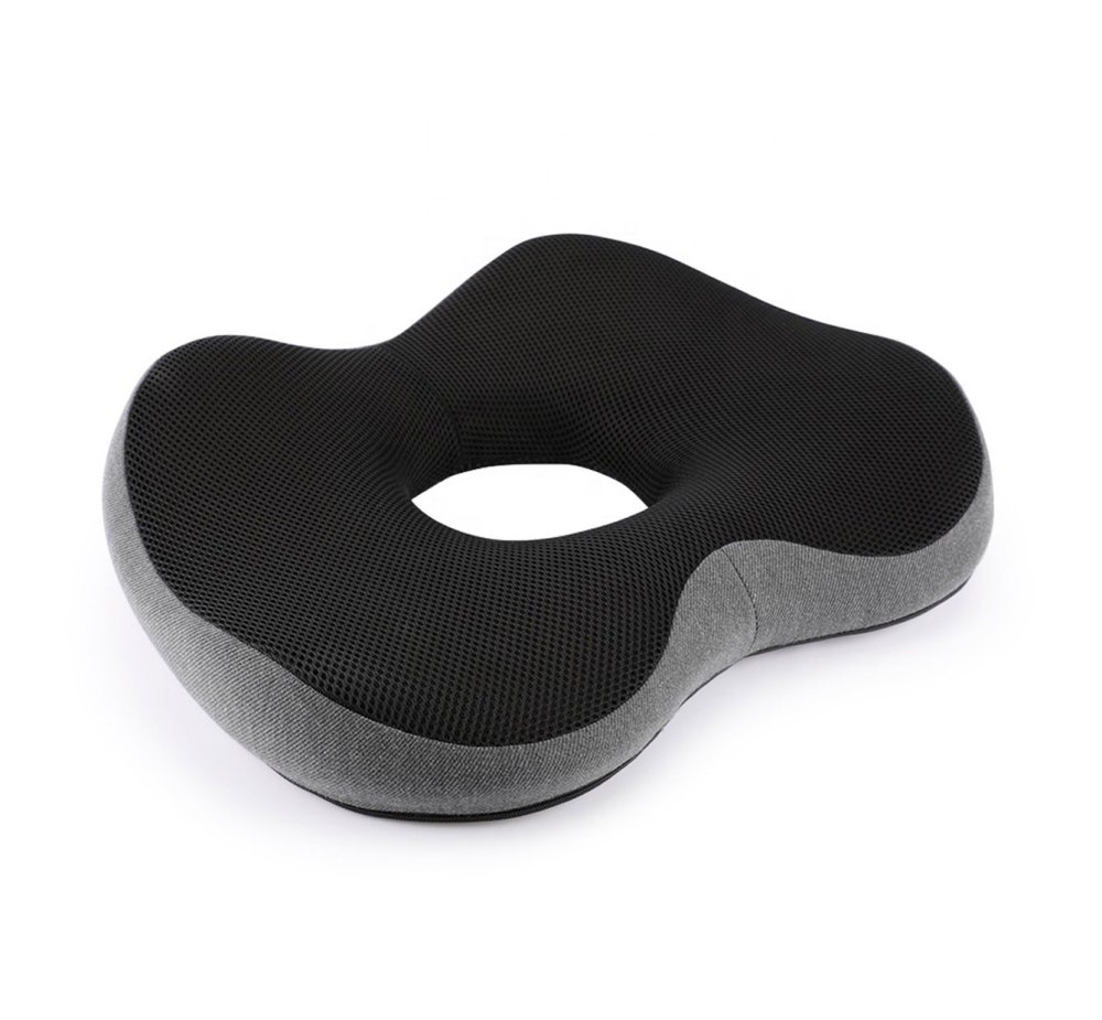 Gelový podsedák na židli ERGO2 B2B - šedá/černá