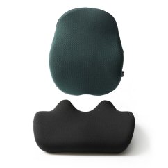 Set MOSH ERGO2 podsedák B2C + opierka H1C tmavo zelená/čierna