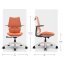 Ergonomická detská stolička MOSH Airflow 396 – oranžová