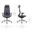 Ergonomická síťovaná kancelářská židle MOSH Airflow 406 – černá