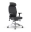 Ergonomická kancelárska stolička MOSH Elite H –  čierna