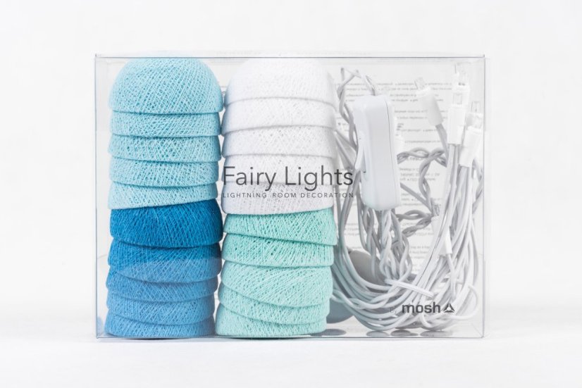 MOSH LED Fairy Lights Svetielka - Farba: purpurová