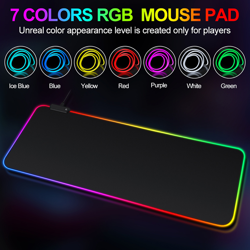 RGB-hiirimatto ja näppäimistö USB-virtalähteellä