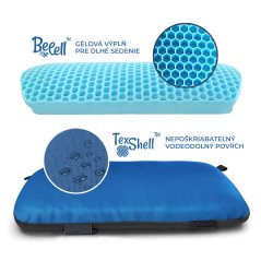 Cestovní podsedák MOSH Kamper béžová / černá