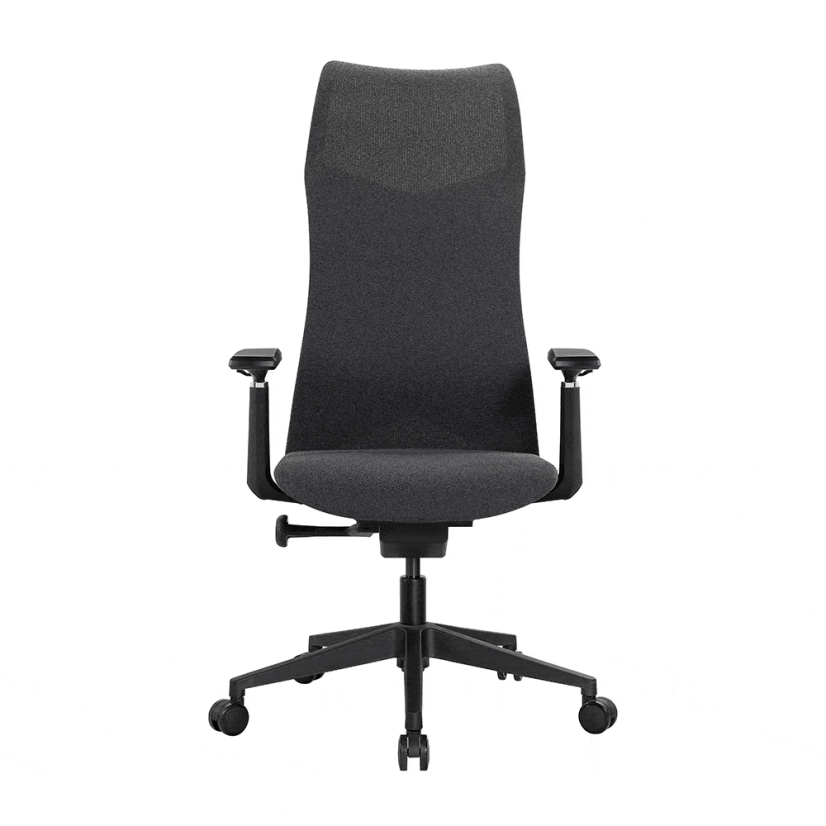 Ergonomická kancelářská židle MOSH Airflow 502 – černá