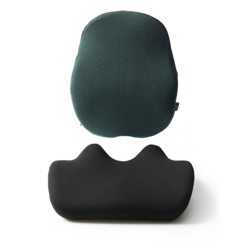 Set MOSH ERGO2 podsedák B2C + opierka H1C tmavo zelená/čierna