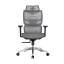 Ergonomická síťovaná kancelářská židle MOSH Airflow 690 – černo-bílá