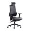 Ergonomická kancelářská židle MOSH Elite F – černá