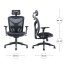 Ergonomická kancelárska stolička MOSH Airflow 601 – čierna