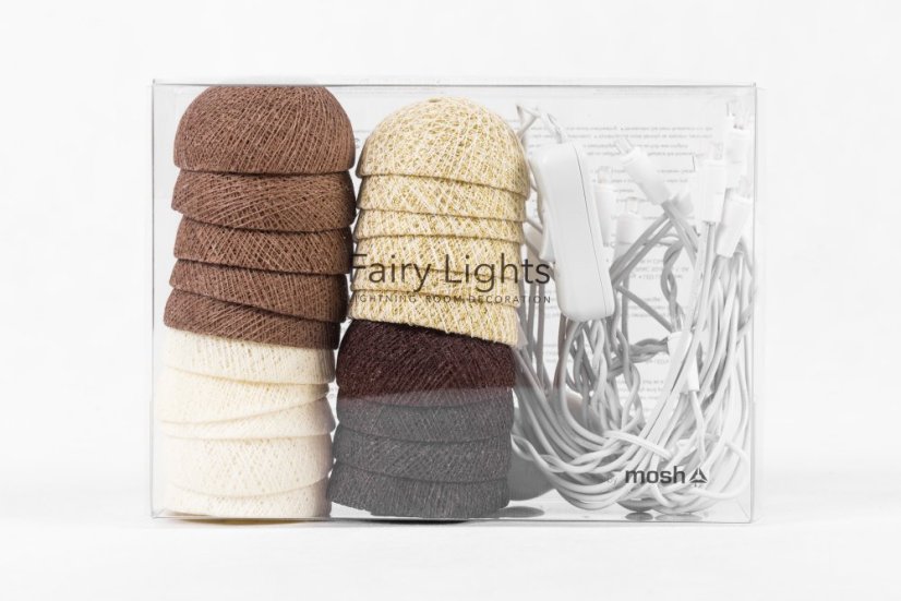 MOSH LED-ljusslingor - Färg: purpur