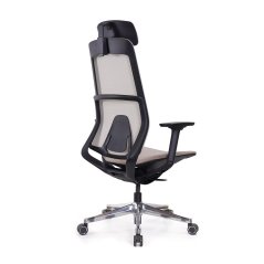 Ergonomická síťovaná kancelářská židle MOSH Airflow 406 – béžová