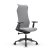 Ergonomická kancelářská židle MOSH Airflow 502 – šedá