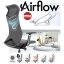 Ergonomická kancelárska stolička MOSH Airflow 502 - šedá