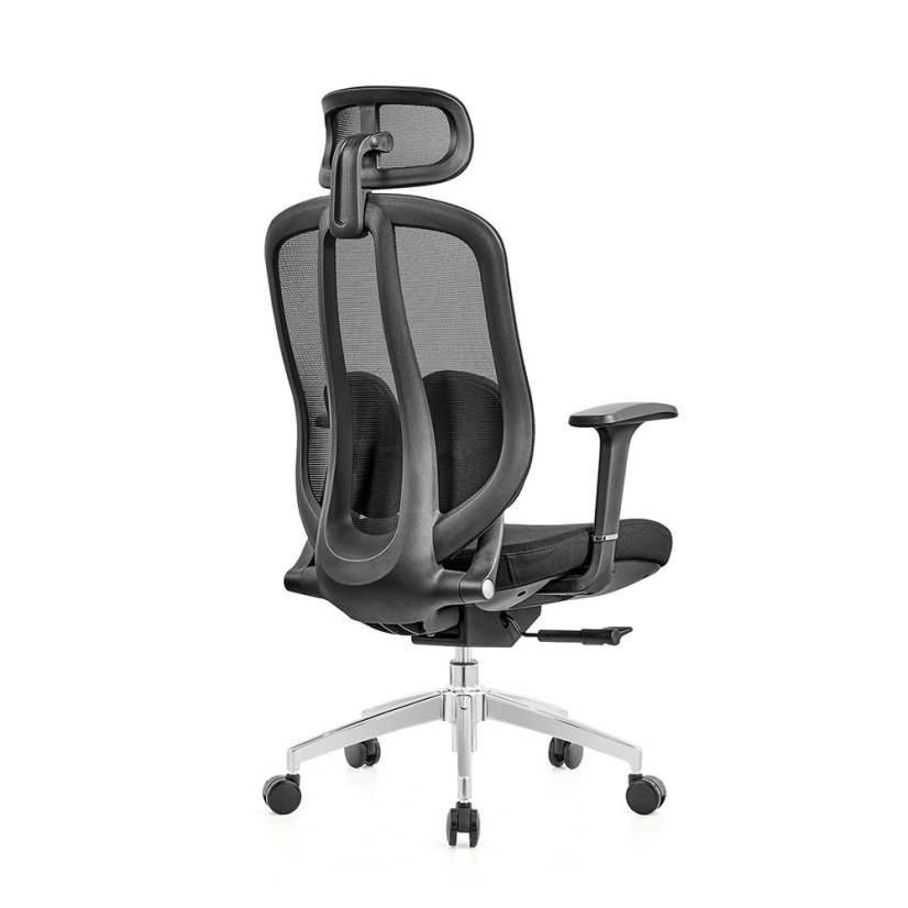 Ergonomická sieťovaná kancelárska stolička MOSH Airflow 616 – čierna
