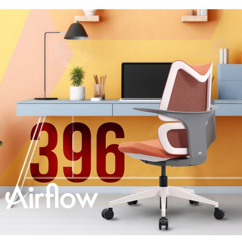 Ergonomická detská stolička MOSH Airflow 396 – oranžová