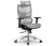 Ergonomická síťovaná kancelářská židle MOSH Airflow 690 – černo-bílá