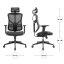 Ergonomická sieťovaná kancelárska stolička MOSH Airflow 521 – čierna