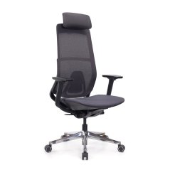 Ergonomická síťovaná kancelářská židle MOSH Airflow 406 – černá