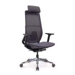 Ergonomická síťovaná kancelářská židle MOSH Airflow 406 – černá