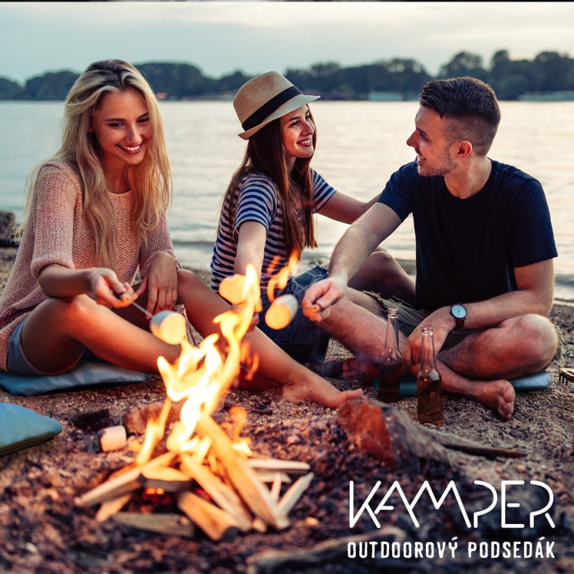 Rejsepude MOSH Kamper – limegrøn / sort