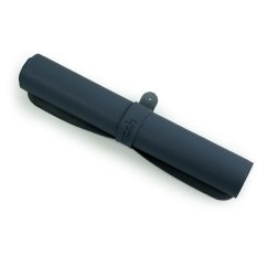 Podložka pod myš a klávesnicu MOSH eco koža, tmavomodrá, 90 x 45 cm