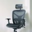 Ergonomická kancelárska stolička MOSH Airflow 601 – čierna