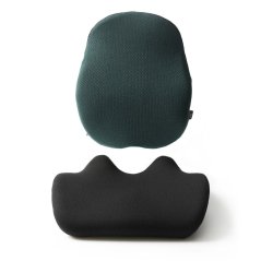 Set MOSH ERGO2 podsedák B2C + opierka H1C tmavo zelená/čierna
