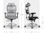 Síťované ergonomické kancelářské židle MOSH Airflow