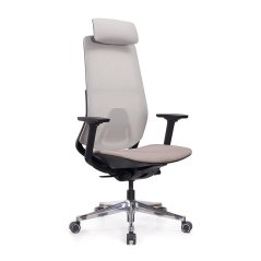 Ergonomická síťovaná kancelářská židle MOSH Airflow 406 – béžová