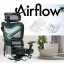 Ergonomická sieťovaná kancelárska stolička MOSH Airflow 702 – modrá