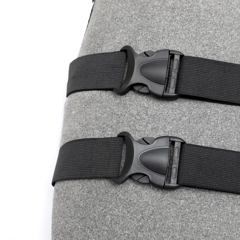 Bedrová opierka MOSH ERGO2 H1C sivá/čierna