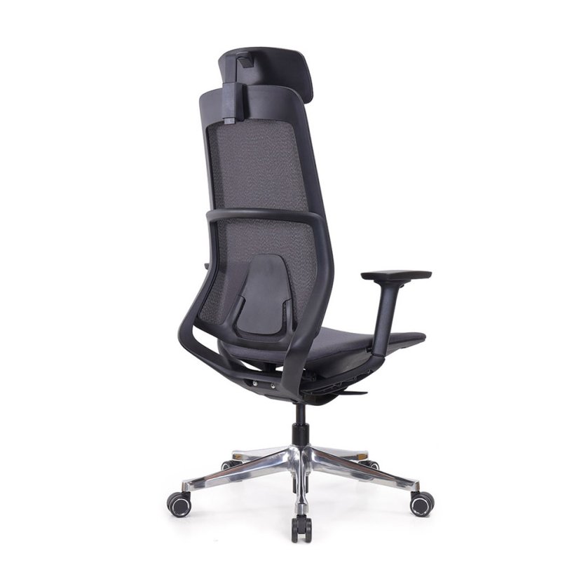 Ergonomická síťovaná kancelářská židle MOSH Airflow 406 – černá