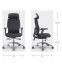 Ergonomická kancelárska stolička MOSH Elite H –  čierna