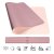 Dobbeltsidet muse- og tastaturmåtte MOSH læder, lilla/pink, 70 x 35 cm