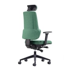 Ergonomická kancelářská židle MOSH Elite F – zelená