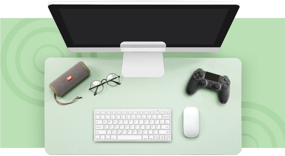 podložka pod myš a klávesnicu